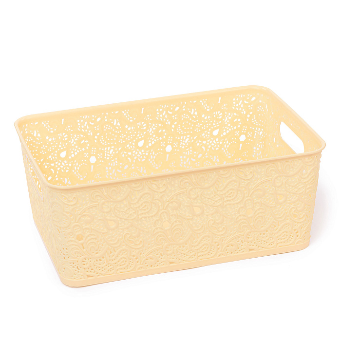 Корзина для хранения «СКАЗКА» №5 (38х25,5х15) бежевый
