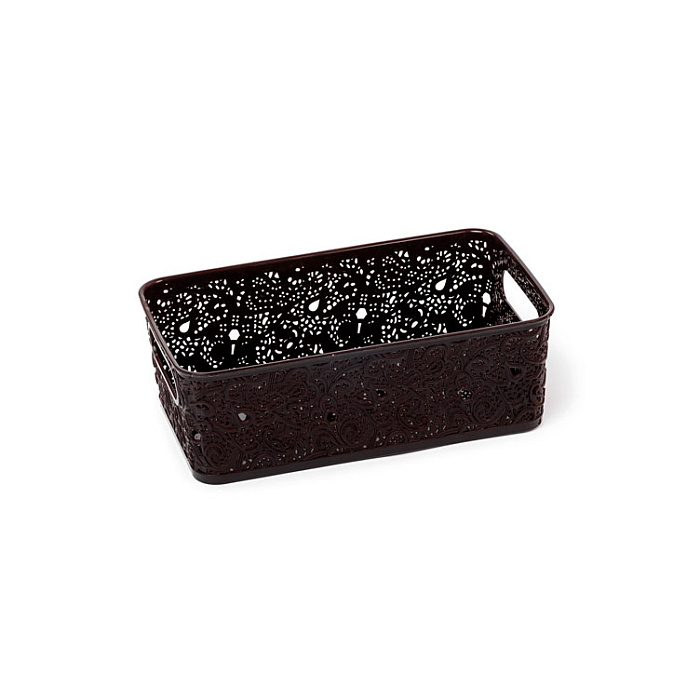 Корзина для хранения «СКАЗКА» №2 (24х14х8) шоколад