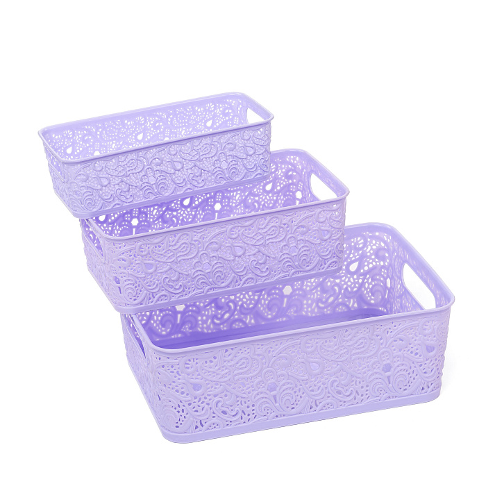 Набор корзинок кружевных «СКАЗКА» №1 (3 шт)