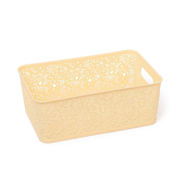 Корзина для хранения «СКАЗКА» №4 (33х22х12) бежевый