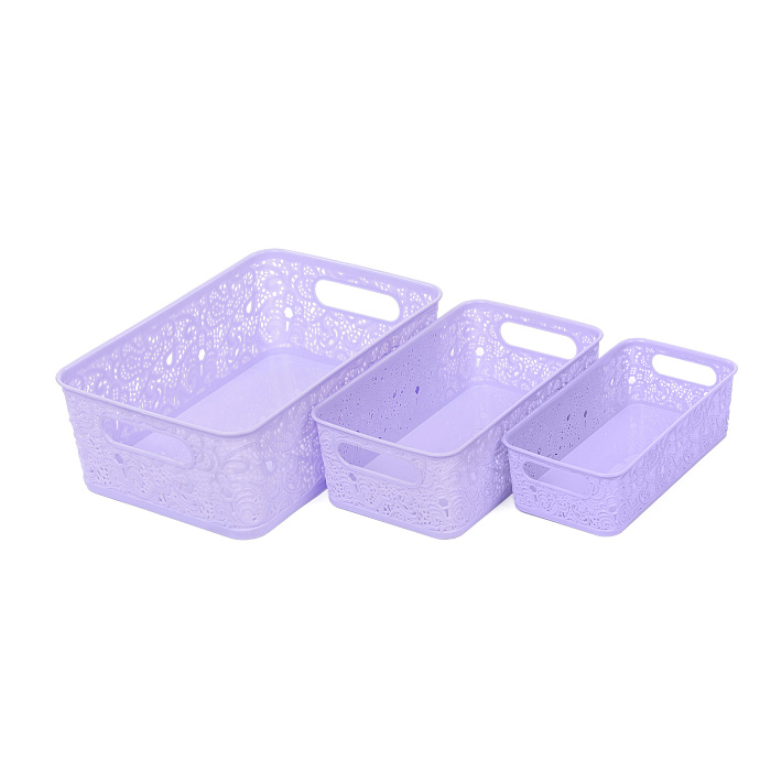 Набор корзинок кружевных «СКАЗКА» №1 (3 шт)