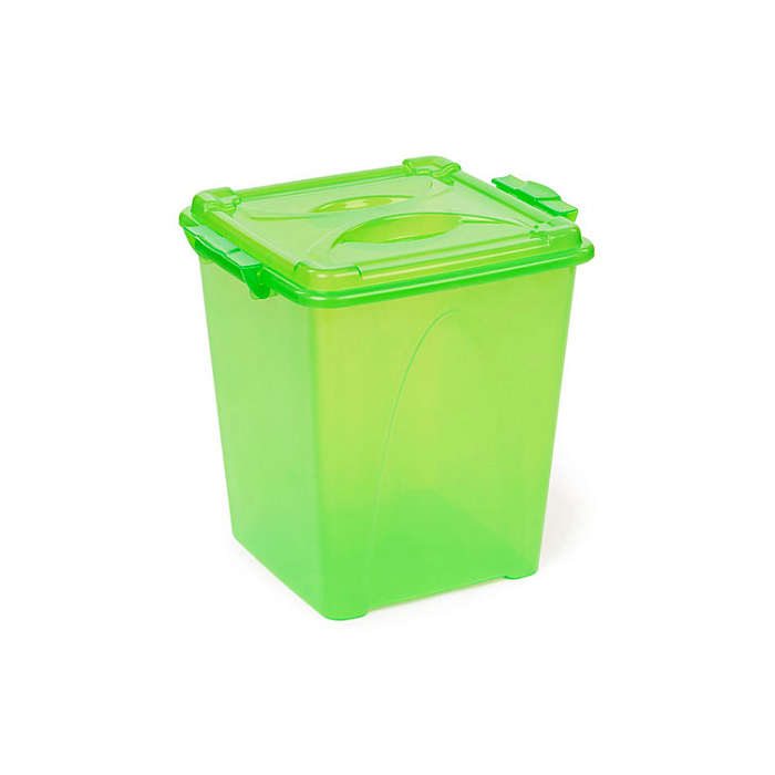 Контейнер «Премиум» 5 л прозрачный зеленый