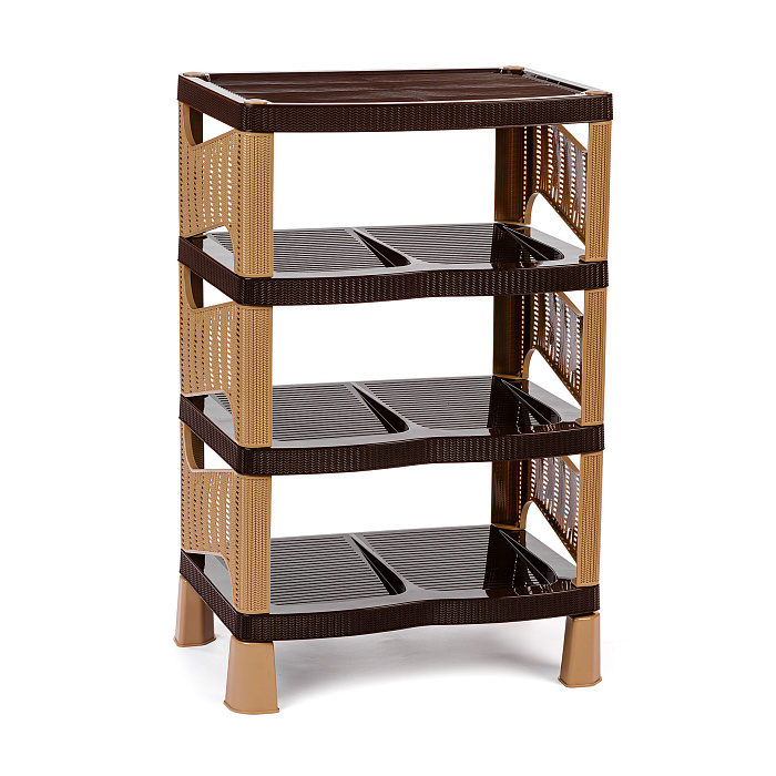 Обувница с полкой 4-секционная «ТАНГО»