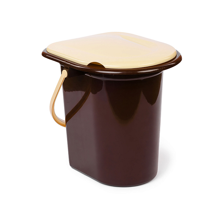 Ведро-туалет цветное