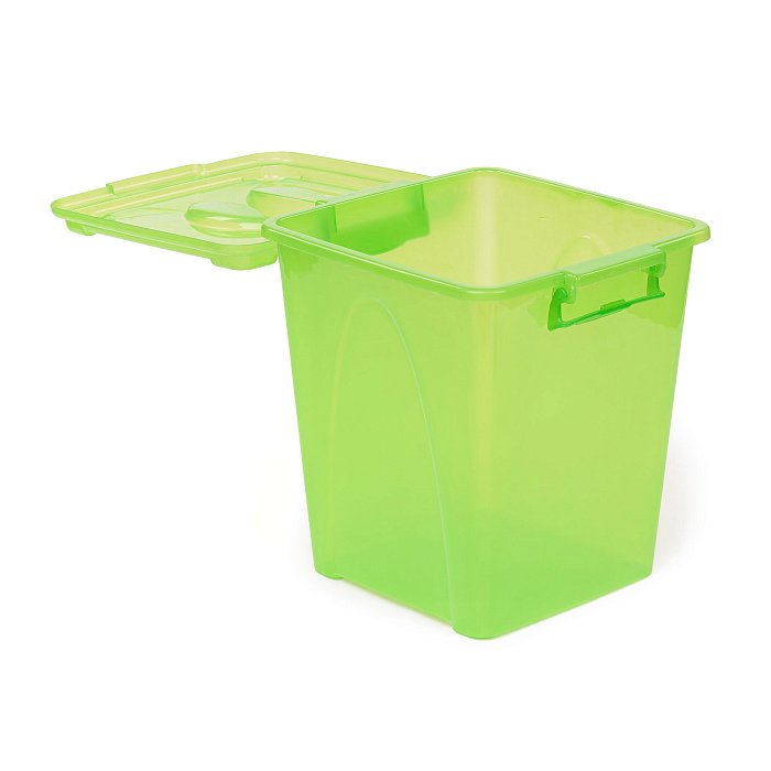 Контейнер «Премиум» 7,5 л прозрачный зеленый