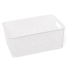 Корзина для хранения «СКАЗКА» №5 (38х25,5х15) белый