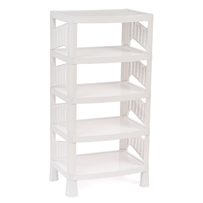 Полка-универсальная «ОРИОН» 5-ти секционная мрамор