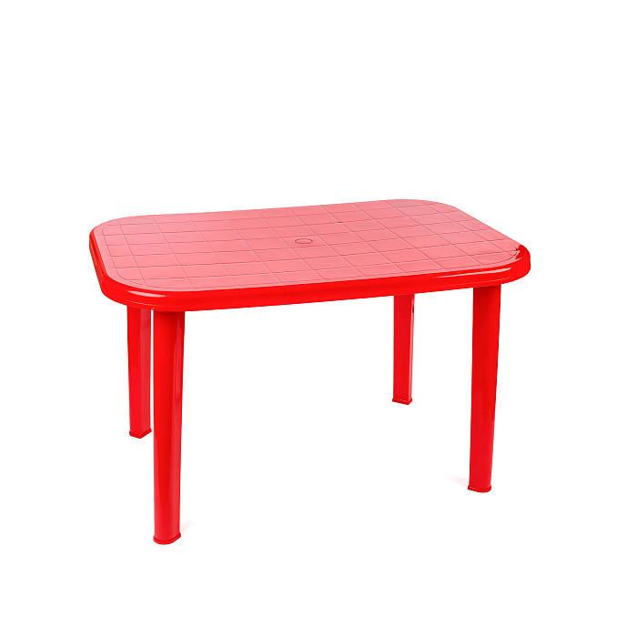 Стол овальный «Романтик» красный