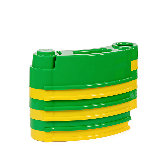 Песочница модульная «AVGDейка» 6 секций. Внешний  D-107 см