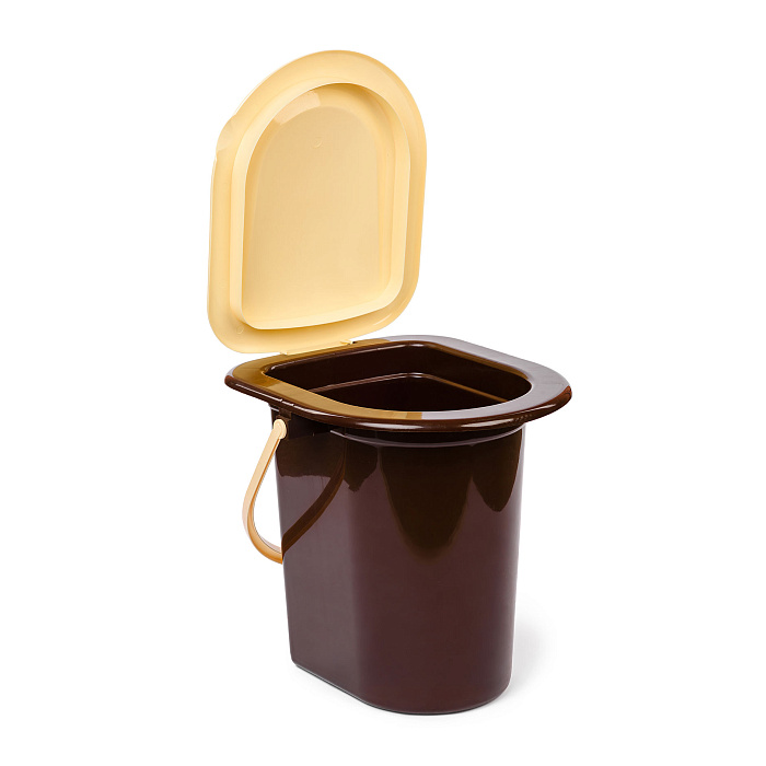 Ведро-туалет цветное